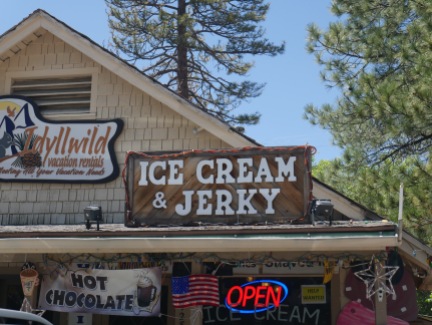 idyllwild ice cream and jerky